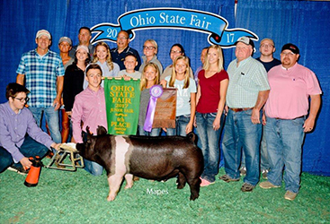 2017 Champion Hamp Barrow and 4th Overall